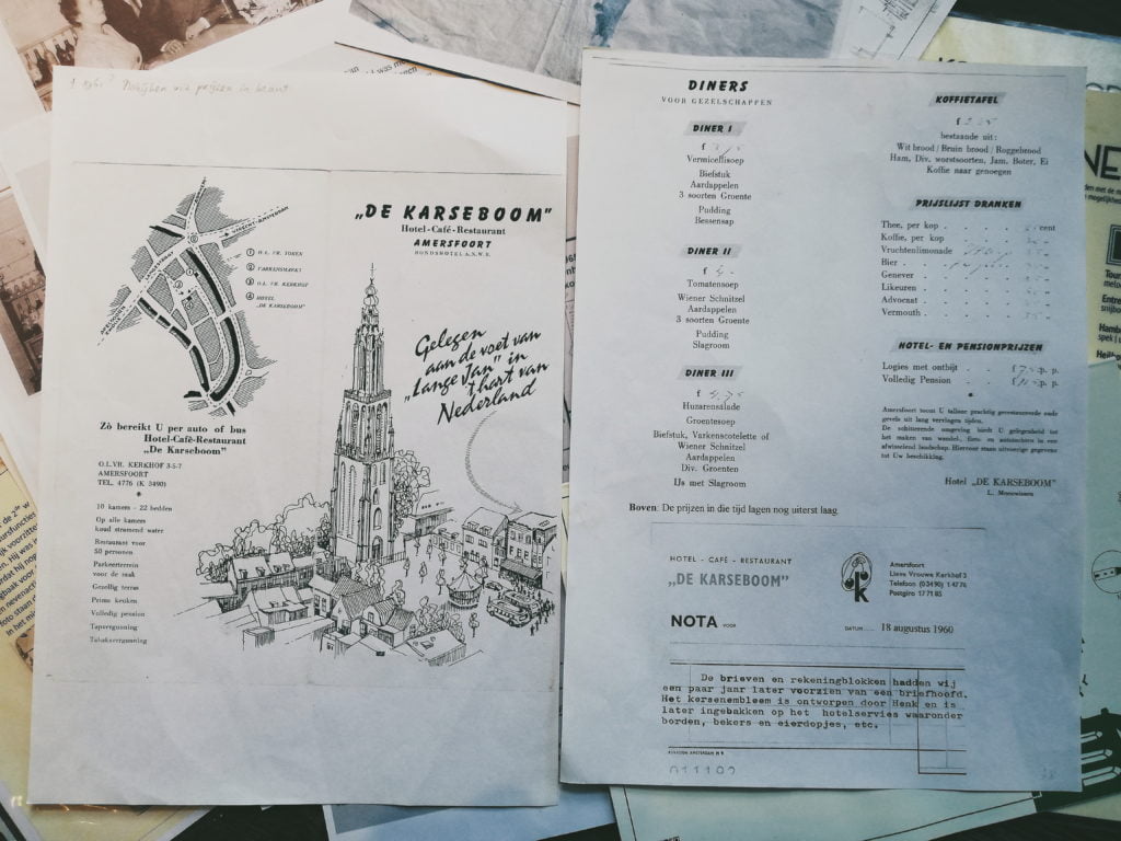 Menu Hotel de Karseboom