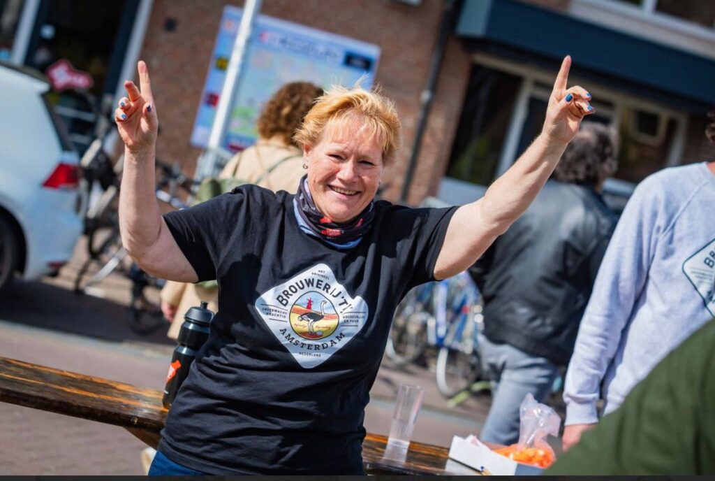 Jolanda vrijwilliger alpe du fles